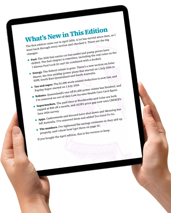 The What's New in This Edition page on a tablet